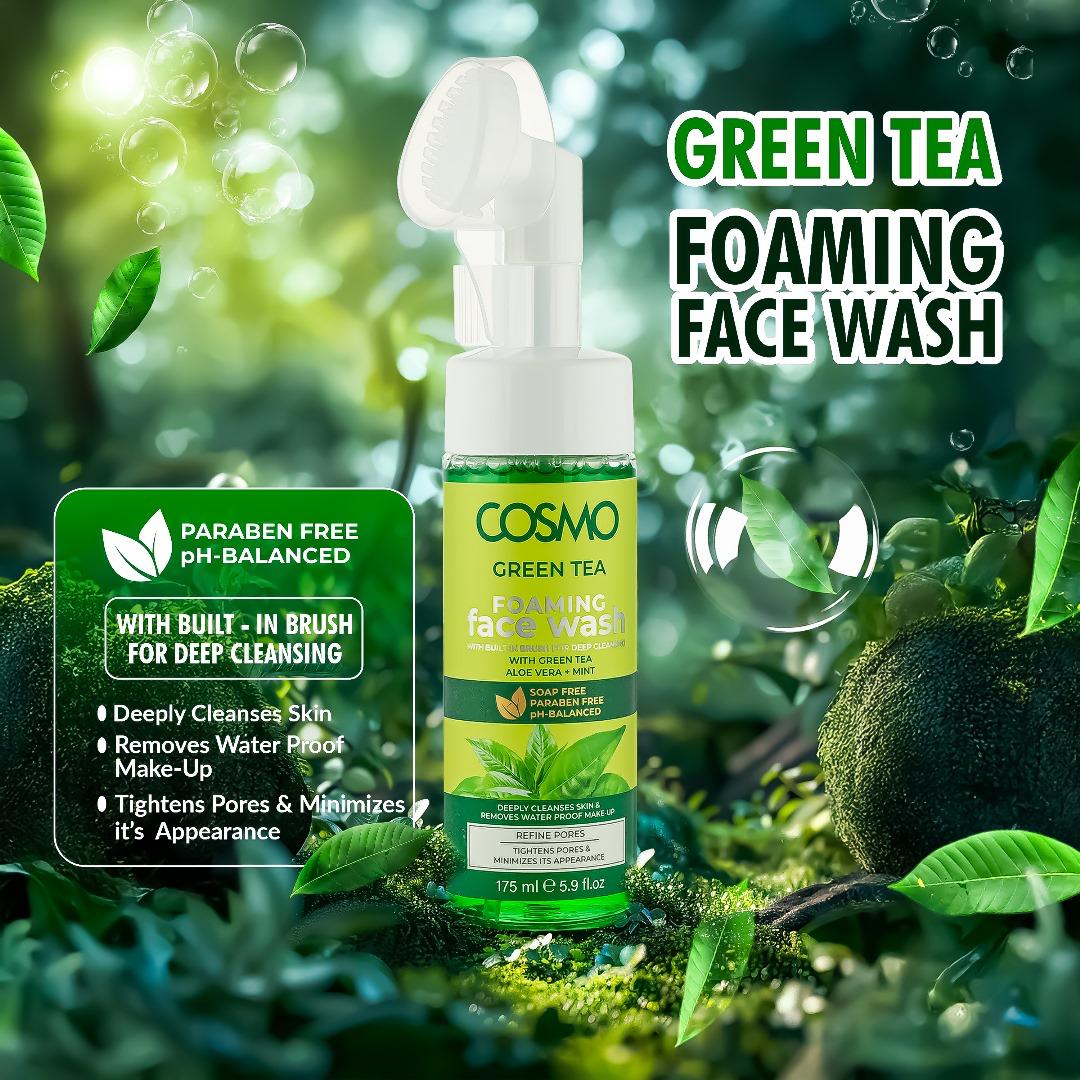 Green Tea Foaming Face Wash